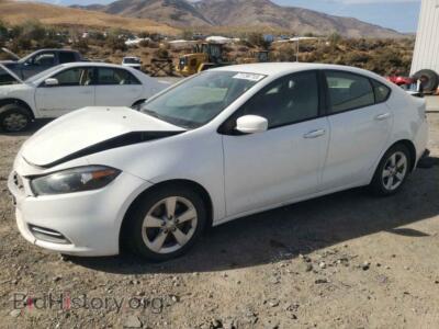 2015 Dodge DART Dart SXT, white — VIN 1C3CDFBB0FD212518, Copart