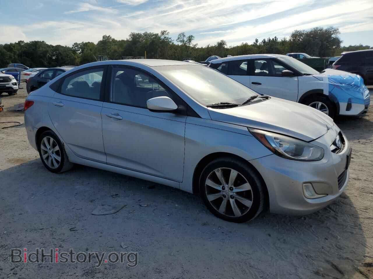 2013 HYUNDAI ACCENT - VIN: KMHCU4AE9DU462165 - Фото 4
