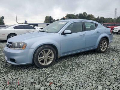 2013 Dodge AVENGER SXT, синий — VIN 1C3CDZCG0DN526401, Copart
