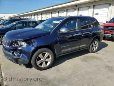 2014 Jeep COMPASS Sport, синий — VIN 1C4NJDBB0ED591617, Copart