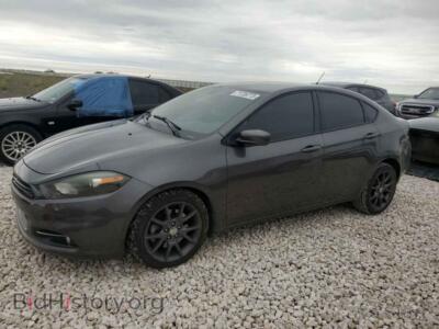 2015 Dodge DART DART SXT, gray — VIN 1C3CDFBB6FD345753, Copart