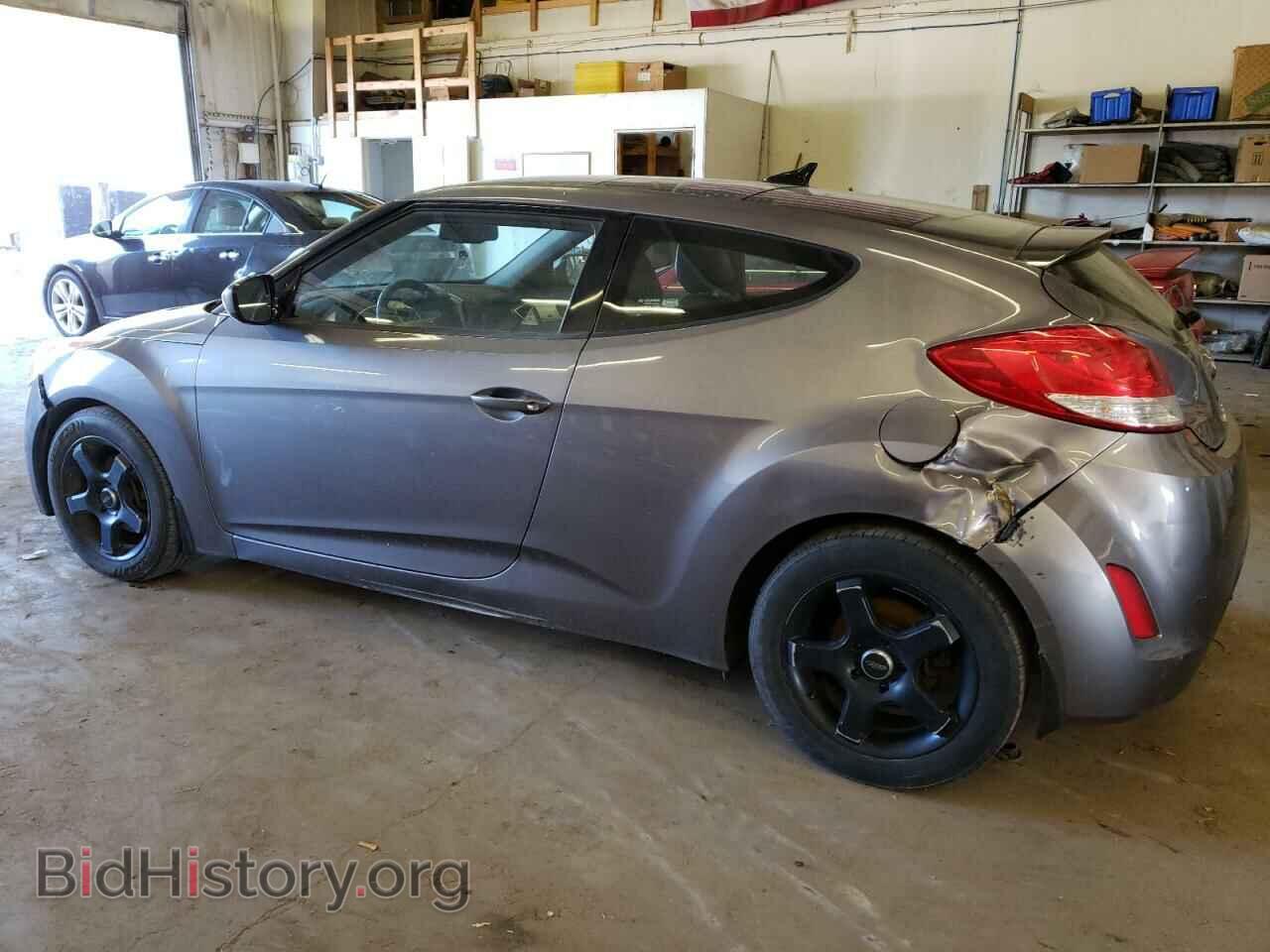 2012 HYUNDAI VELOSTER - VIN: KMHTC6AD8CU077216 - Фото 2