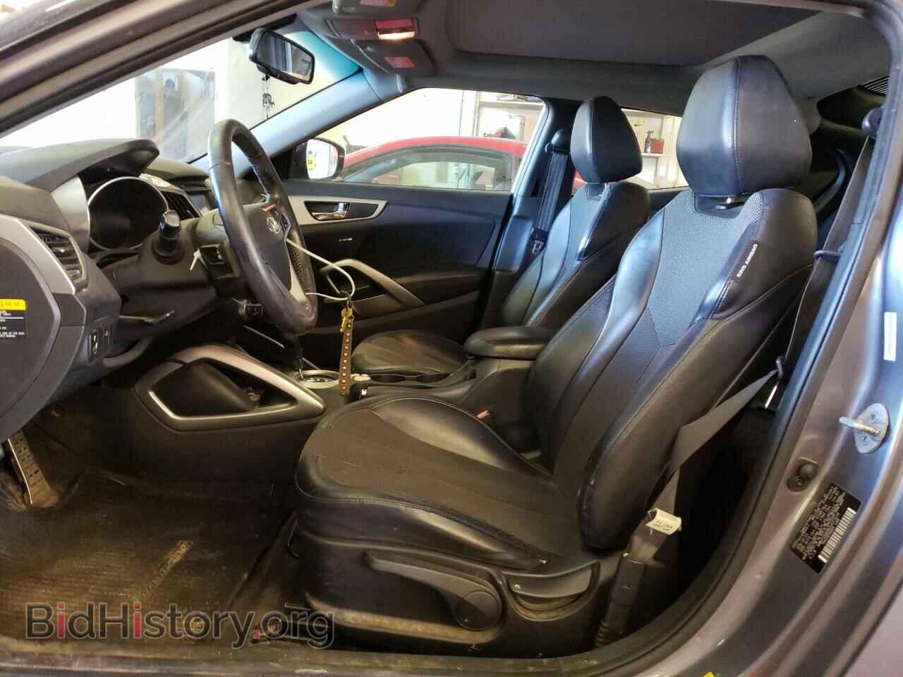 2012 HYUNDAI VELOSTER - VIN: KMHTC6AD8CU077216 - Фото 7