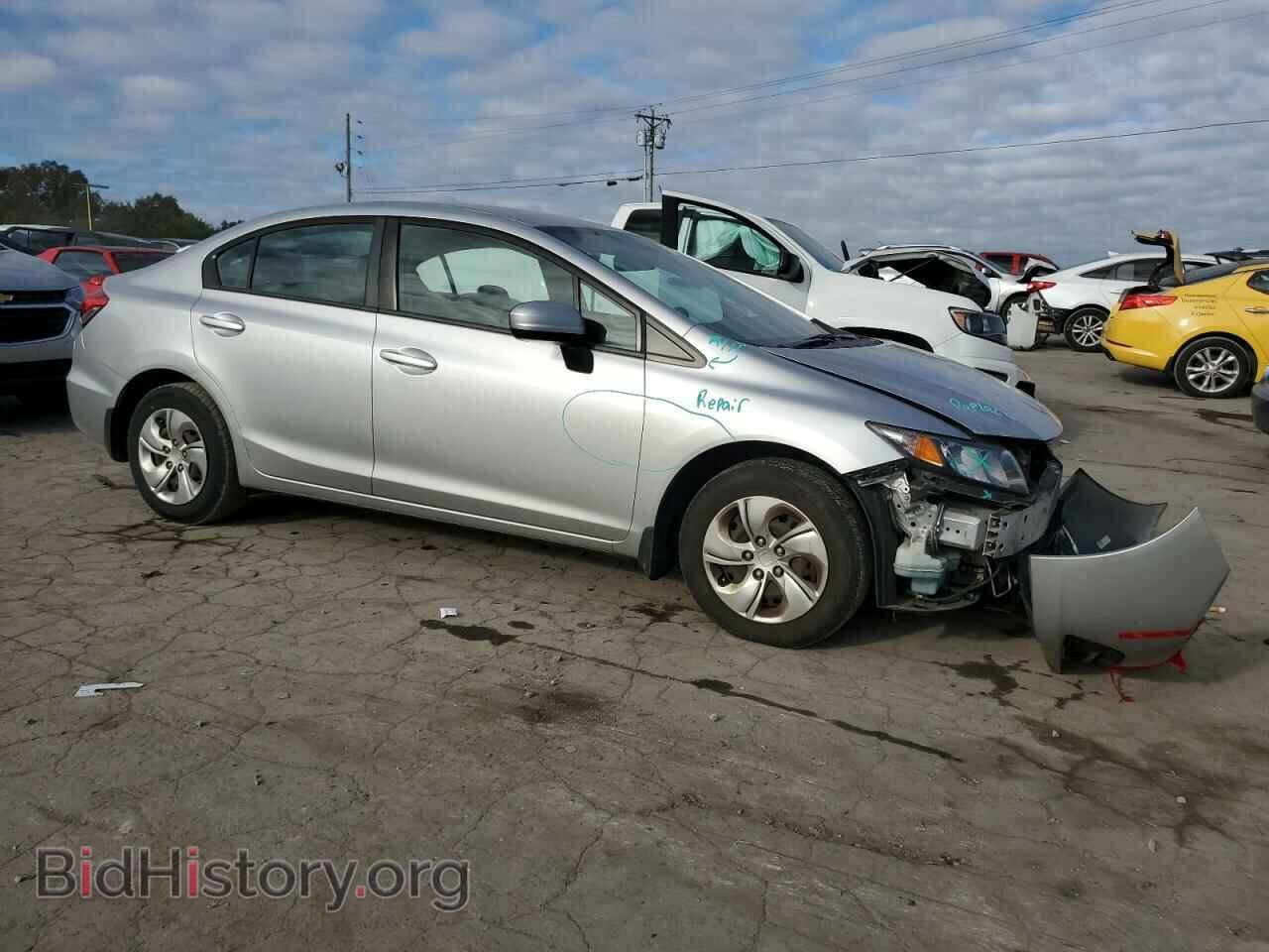 2014 HONDA CIVIC - VIN: 19XFB2F53EE011320 - Фото 4