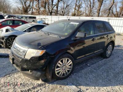 2008 Ford EDGE Edge Limit, black — VIN 2FMDK49C48BB15142, Copart