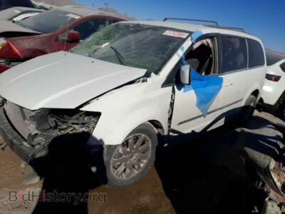 2014 Chrysler MINIVAN Touring, белый — VIN 2C4RC1BG2ER397870, Copart