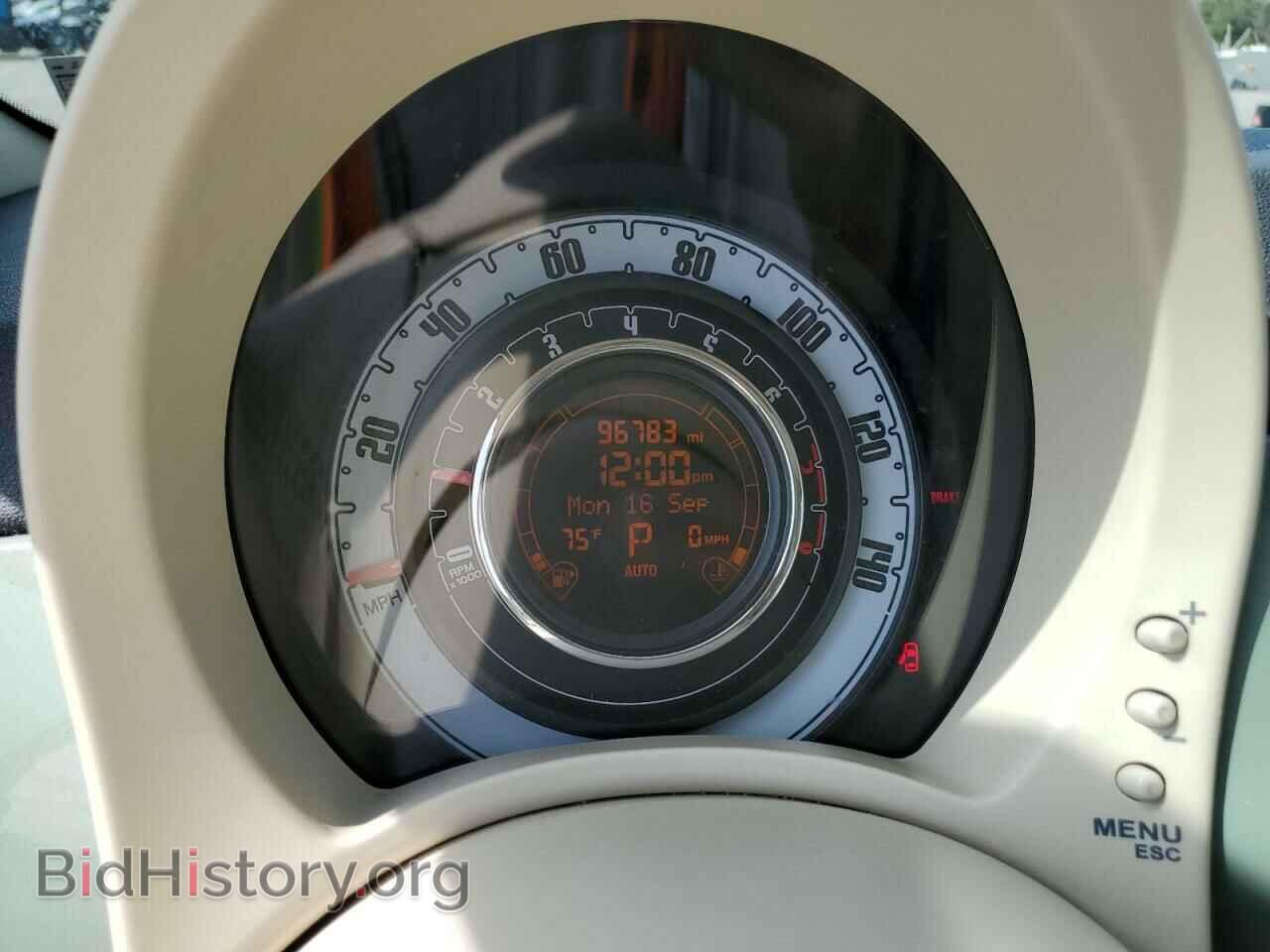 2012 FIAT 500 - VIN: 3C3CFFAR4CT123274 - Photo 9
