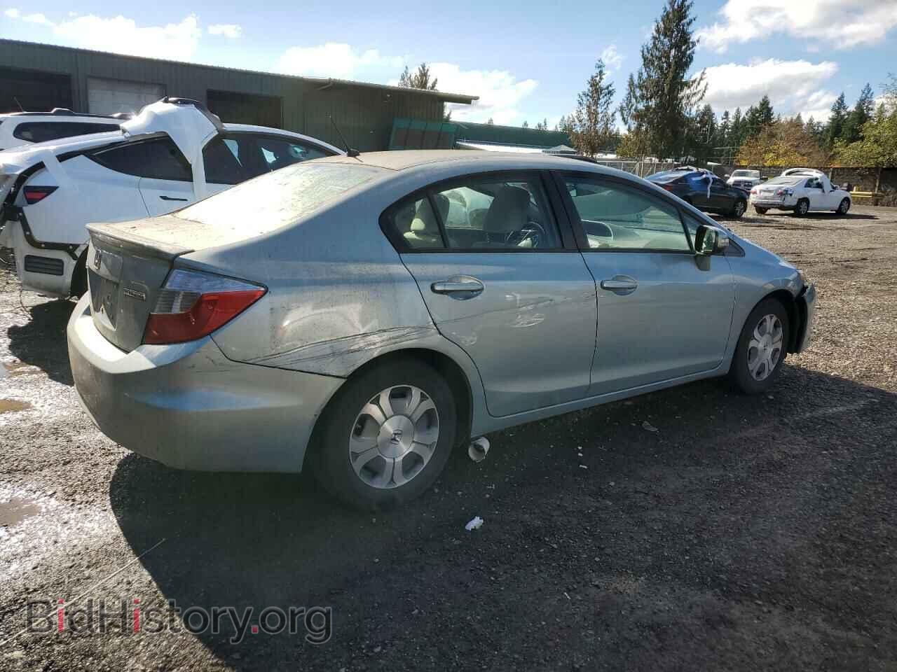 2012 HONDA CIVIC - VIN: JHMFB4F29CS011090 - Photo 3