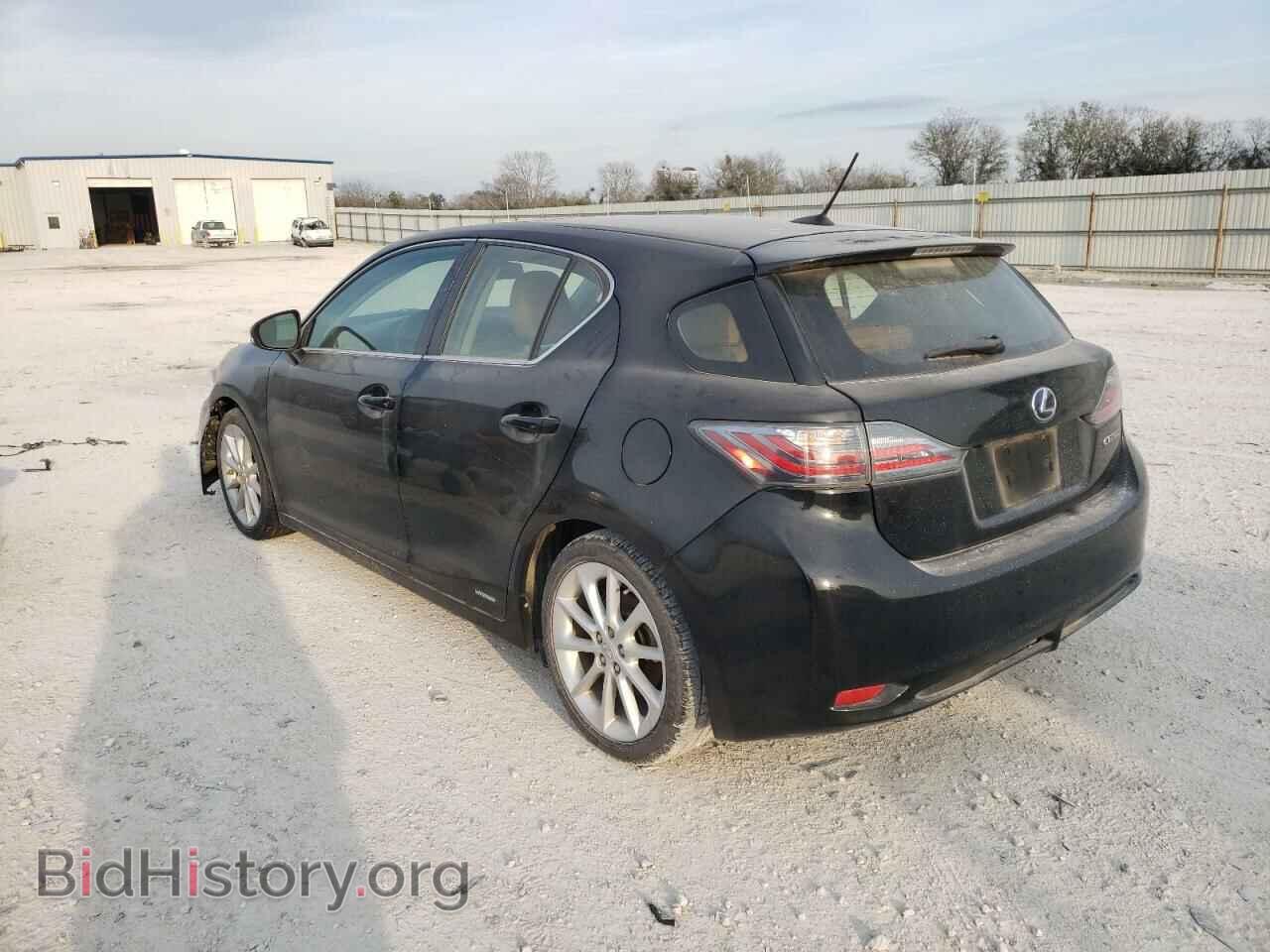 2012 LEXUS CT 200 - VIN: JTHKD5BH6C2106926 - Фото 2
