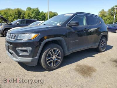 2017 Jeep COMPASS Latitude, черный — VIN 3C4NJDBB7HT672256, Copart