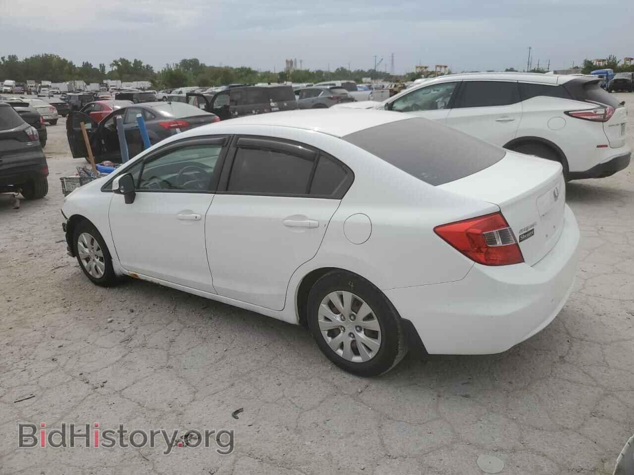 2012 HONDA CIVIC - VIN: 2HGFB2F55CH310312 - Фото 2