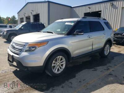 2013 Ford EXPLORER XLT, серебристый — VIN 1FM5K8D89DGC39909, Copart