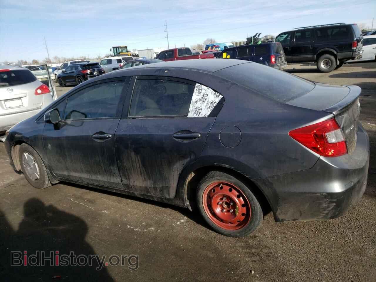 2012 HONDA CIVIC - VIN: 2HGFB2F62CH322667 - Photo 2