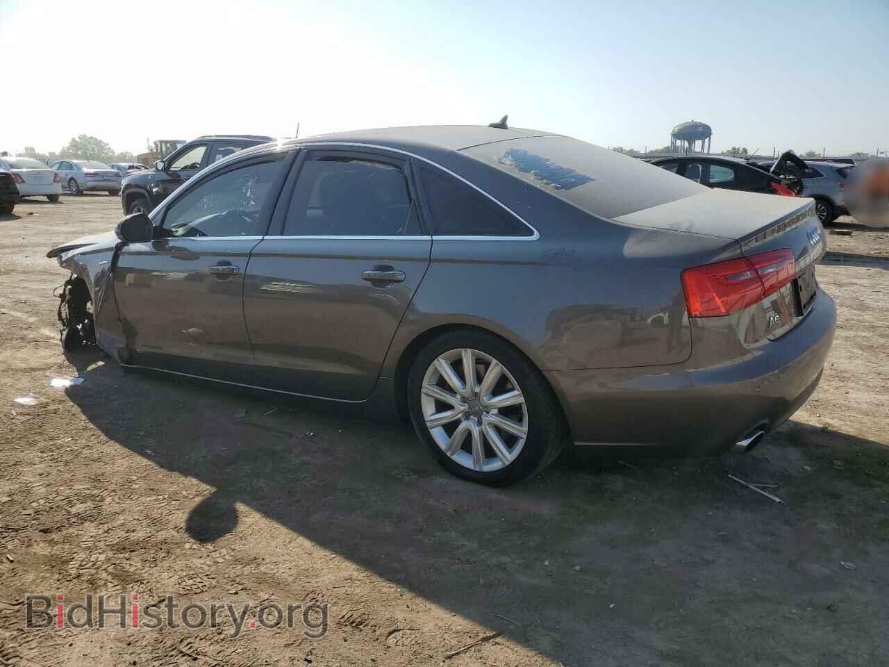 2013 AUDI A6 - VIN: WAUGGAFC6DN137614 - Фото 2