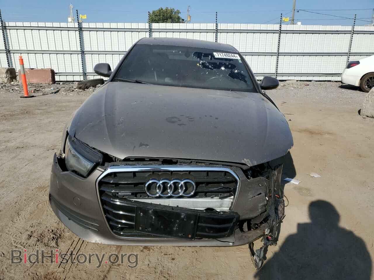 2013 AUDI A6 - VIN: WAUGGAFC6DN137614 - Фото 5