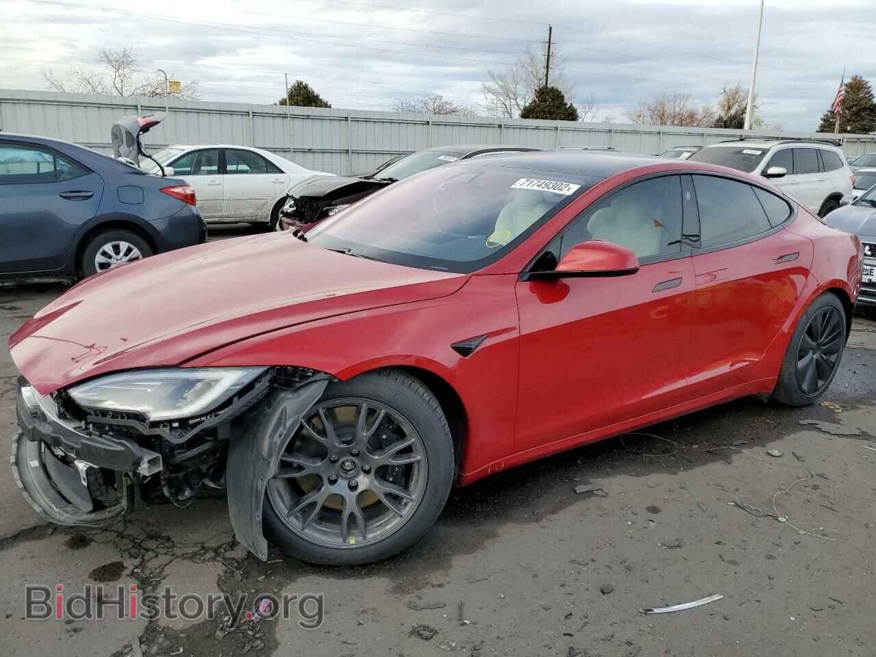 Photo 5YJSA1E53NF474663 - TESLA MODEL S 2022