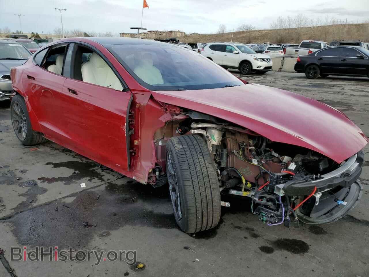 2022 TESLA MODEL S - VIN: 5YJSA1E53NF474663 - Фото 4