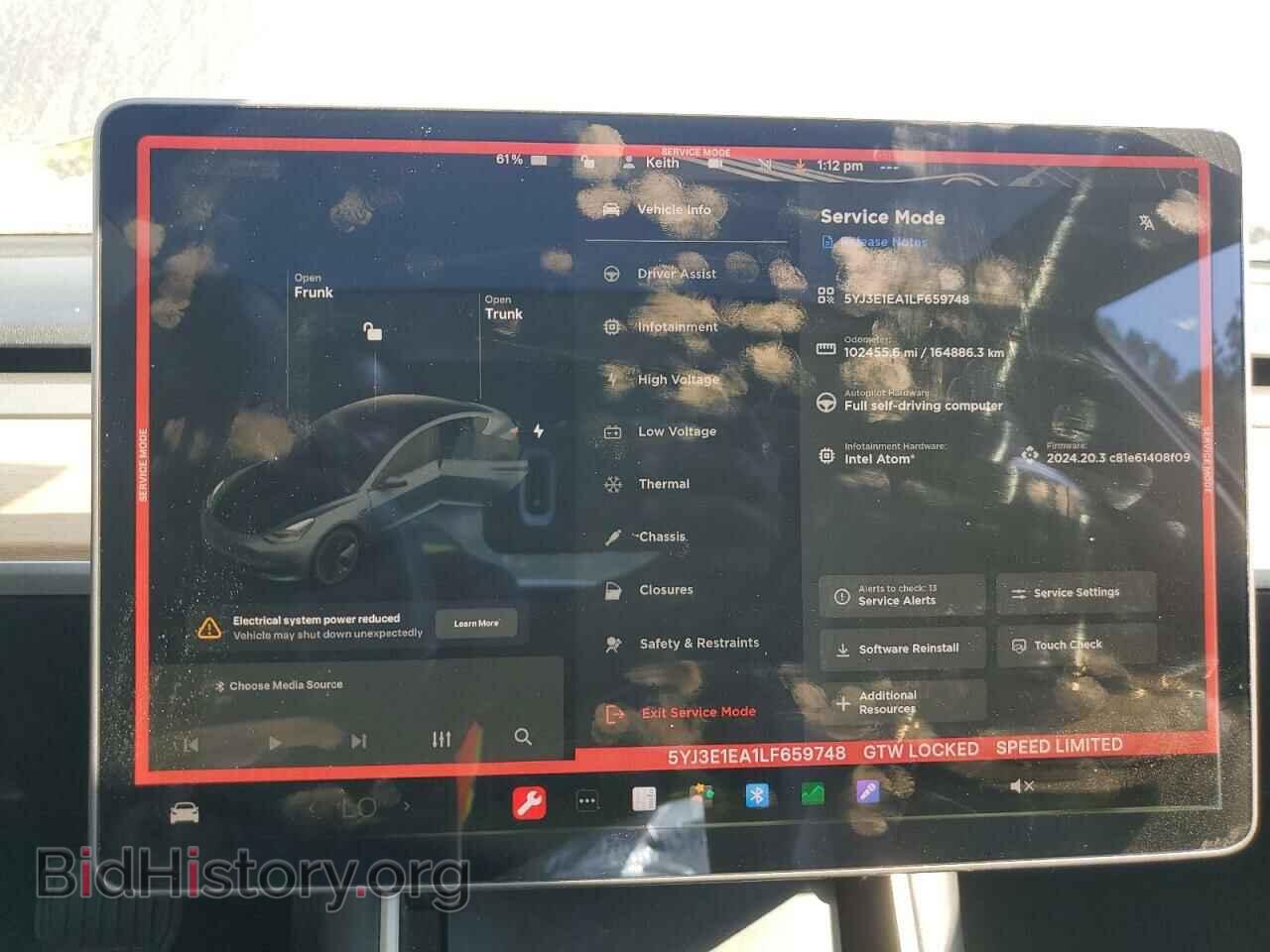 2020 TESLA MODEL 3 - VIN: 5YJ3E1EA1LF659748 - Фото 9