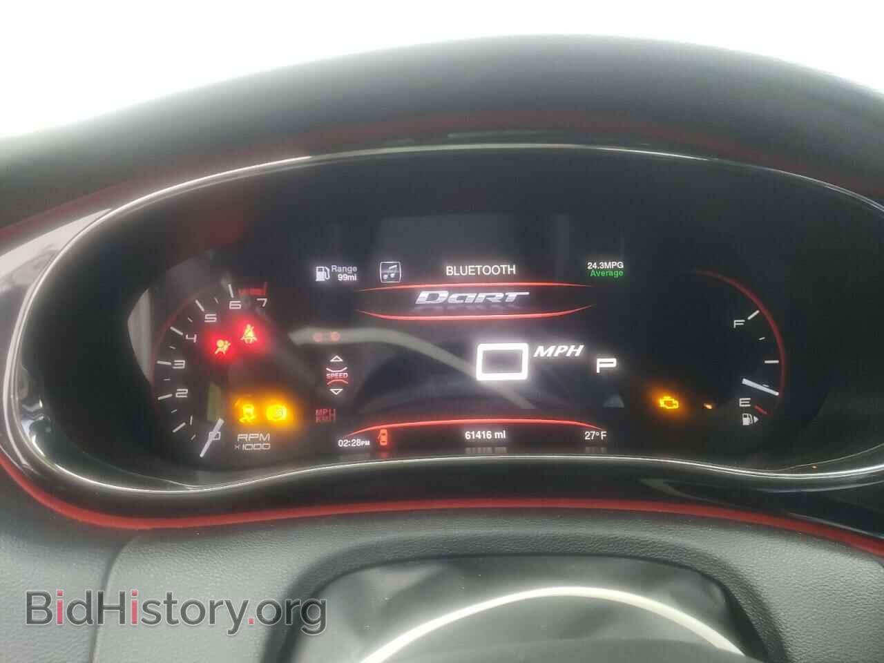 2013 DODGE DART - VIN: 1C3CDFCB7DD341559 - Фото 9