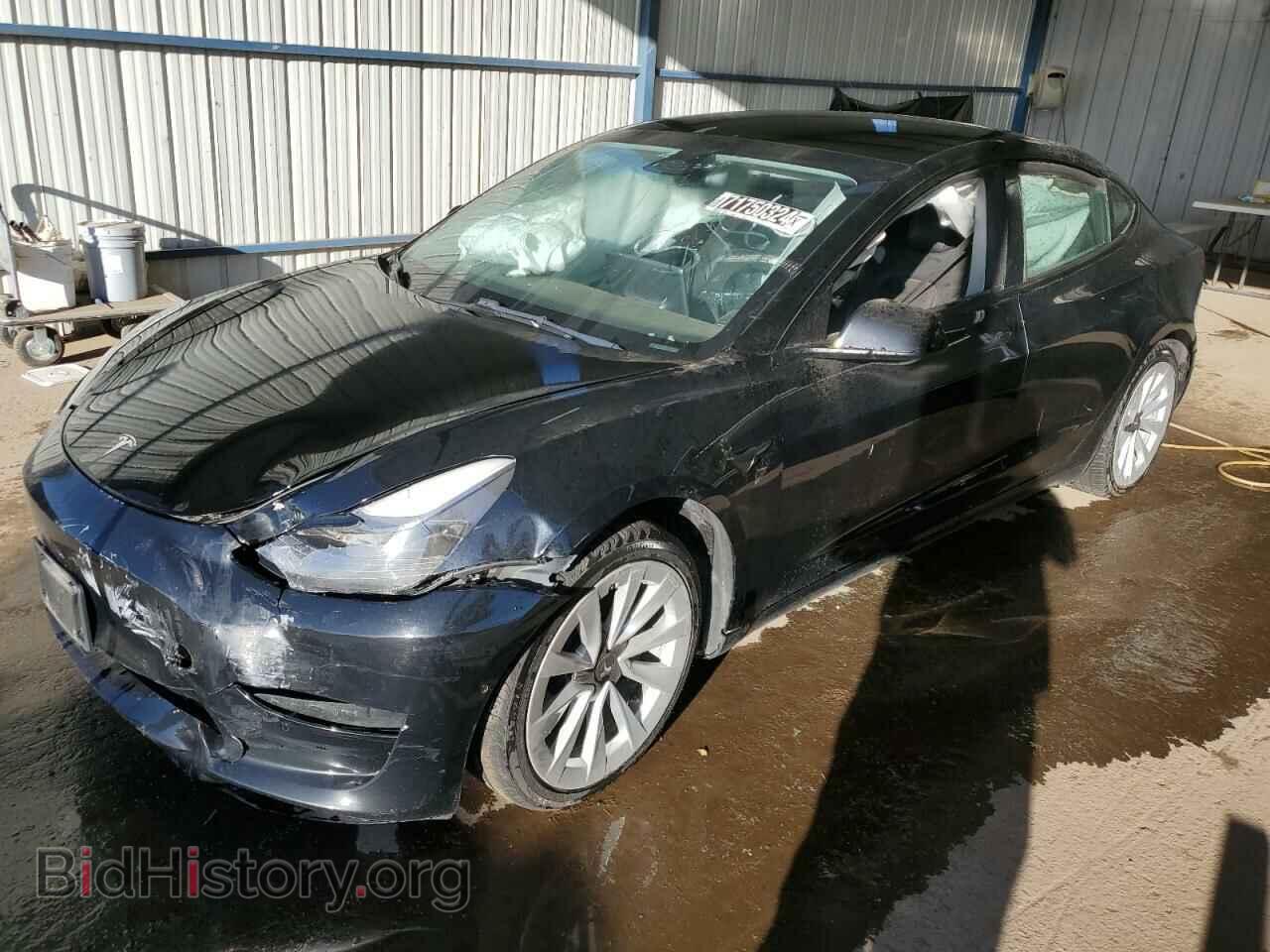 Photo 5YJ3E1EA5NF304729 - TESLA MODEL 3 2022