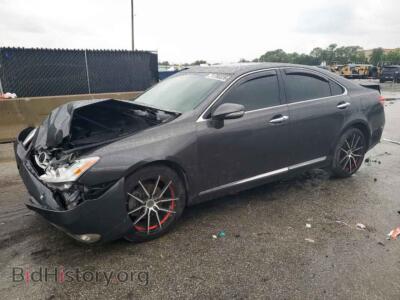 2012 Lexus ES350 350, black — VIN JTHBK1EG8C2476843, Copart
