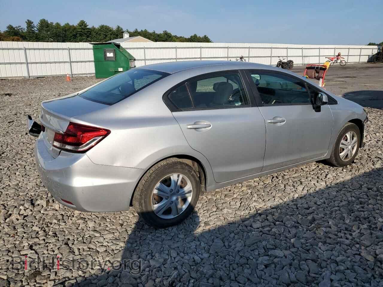 2013 HONDA CIVIC - VIN: 2HGFB2F51DH560700 - Фото 3