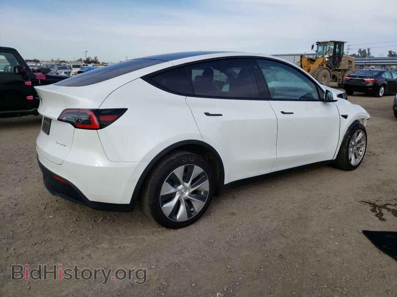2021 TESLA MODEL Y - VIN: 5YJYGDEE8MF066247 - Фото 3