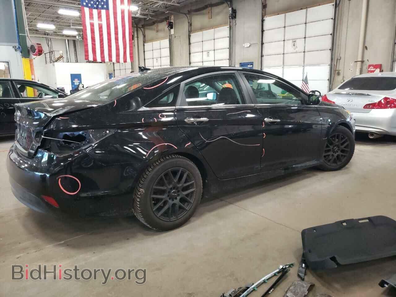 2014 HYUNDAI SONATA - VIN: 5NPEC4AC0EH822465 - Фото 3