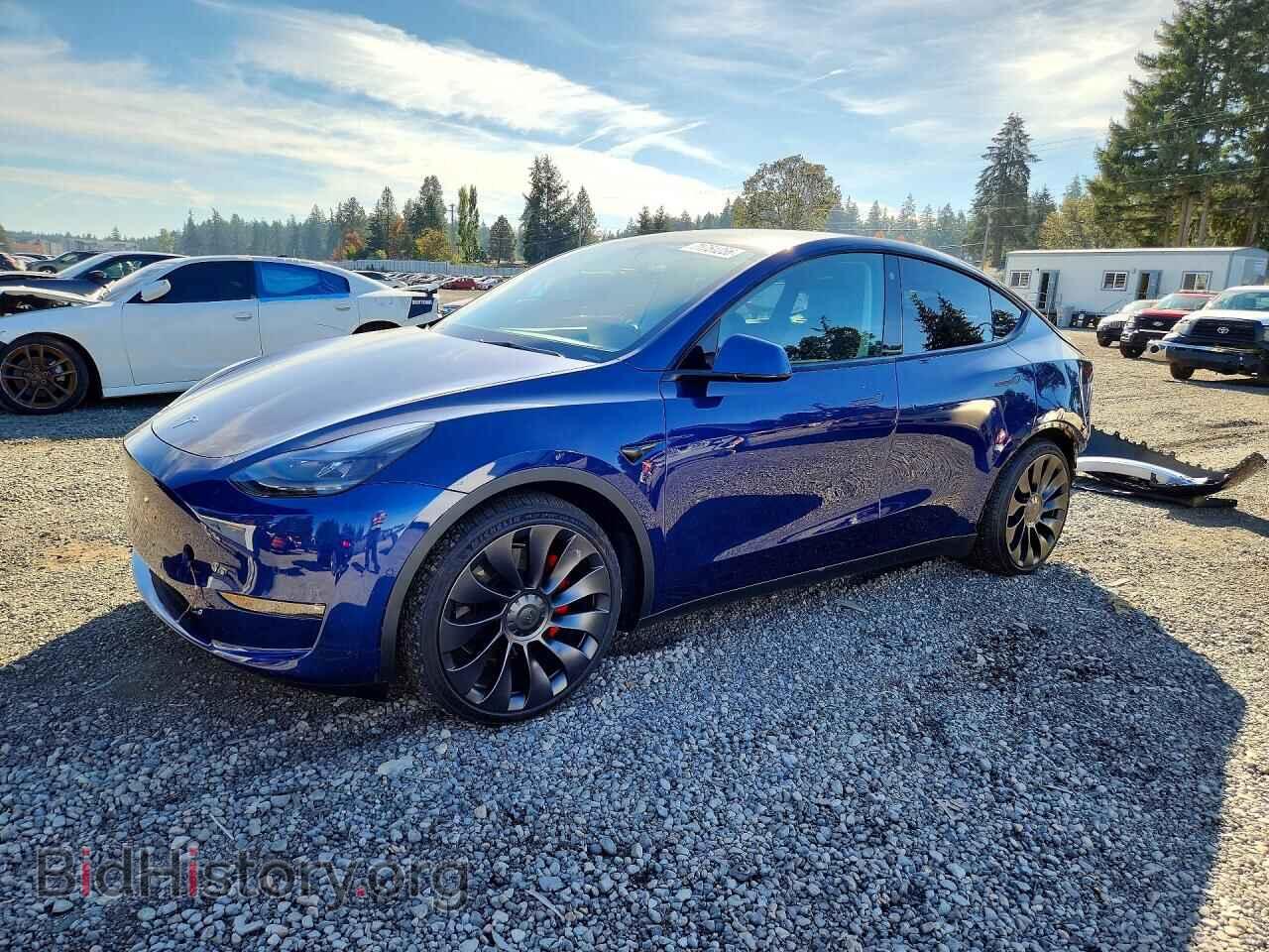 Фотография 7SAYGDEF3NF365867 - TESLA MODEL Y 2022