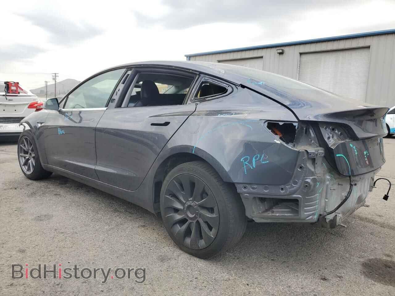 2020 TESLA MODEL 3 - VIN: 5YJ3E1EA5LF705002 - Фото 2