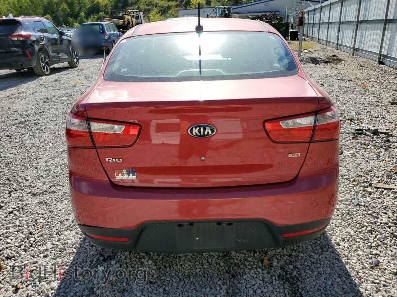 2014 KIA RIO - VIN: KNADM4A37E6356601 - Фото 6