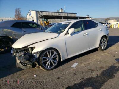 2006 Lexus IS IS 250, белый — VIN JTHBK262665005396, Copart