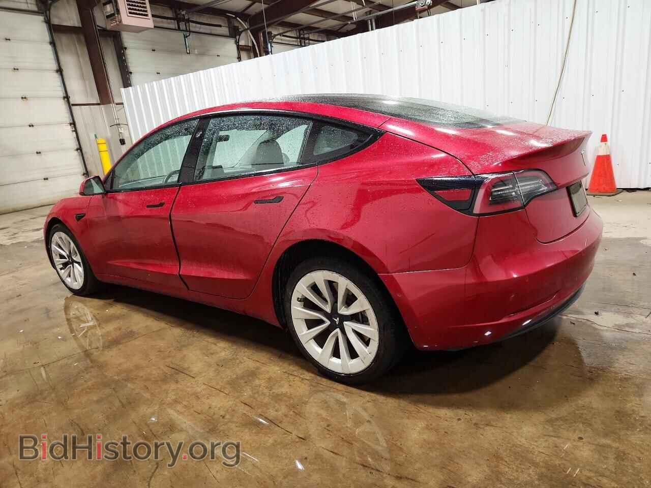 2022 TESLA MODEL 3 - VIN: 5YJ3E1EA8NF286551 - Фото 2