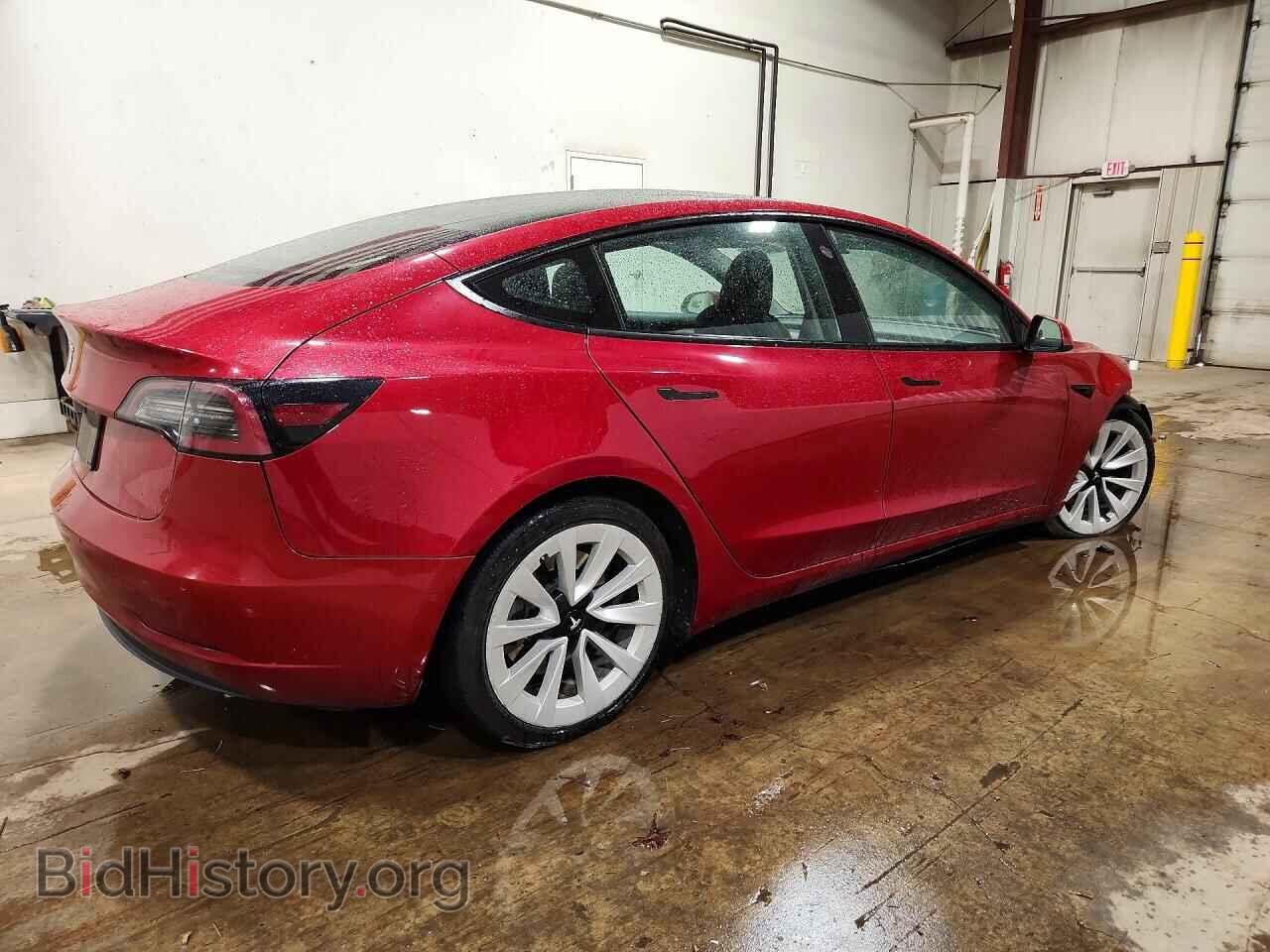 2022 TESLA MODEL 3 - VIN: 5YJ3E1EA8NF286551 - Фото 3