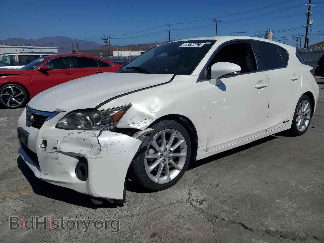 Photo JTHKD5BH9C2102899 - LEXUS CT 200 2012