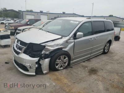 2011 Dodge CARAVAN Crew, silver — VIN 2D4RN5DG3BR775045, Copart