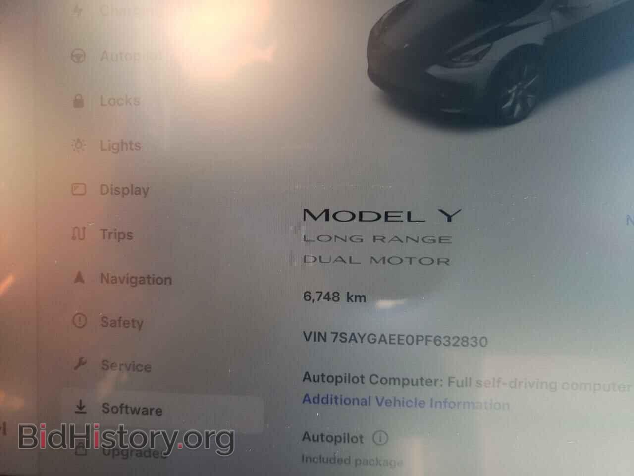 2023 TESLA MODEL Y - VIN: 7SAYGAEE0PF632830 - Фото 9