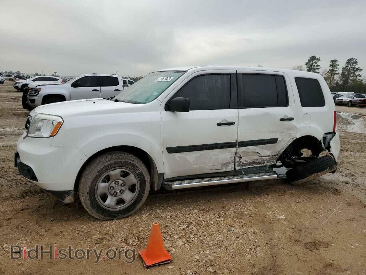 Photo 5FNYF3H29DB016097 - HONDA PILOT 2013