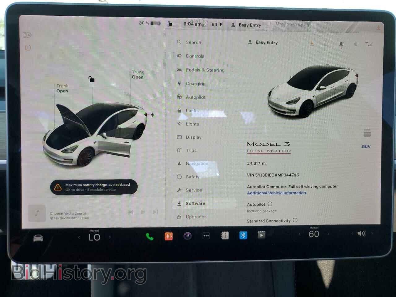 2021 TESLA MODEL 3 - VIN: 5YJ3E1ECXMF044795 - Photo 9