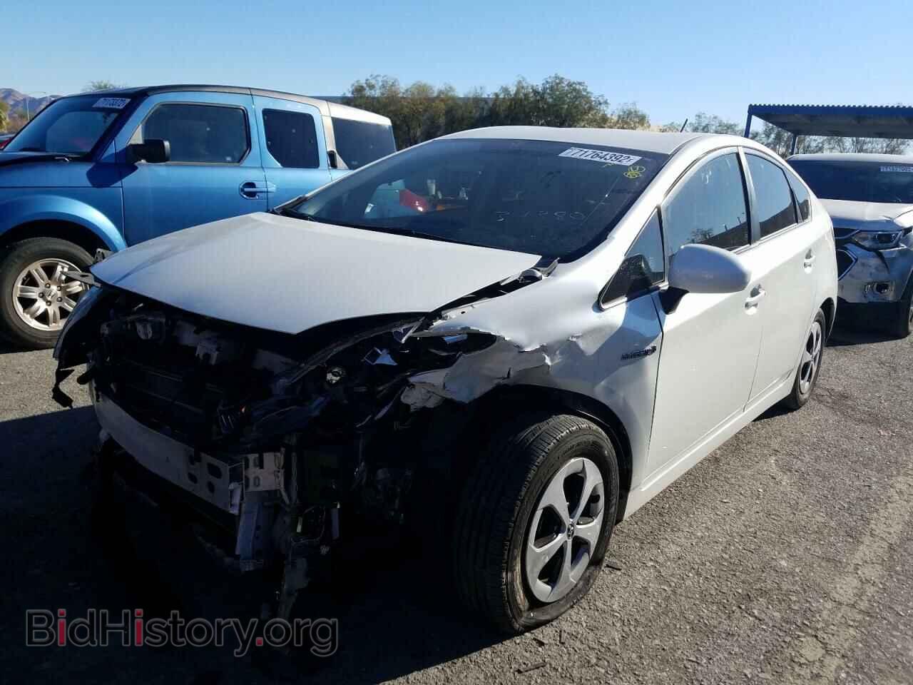 Photo JTDKN3DU4E1738670 - TOYOTA PRIUS 2014