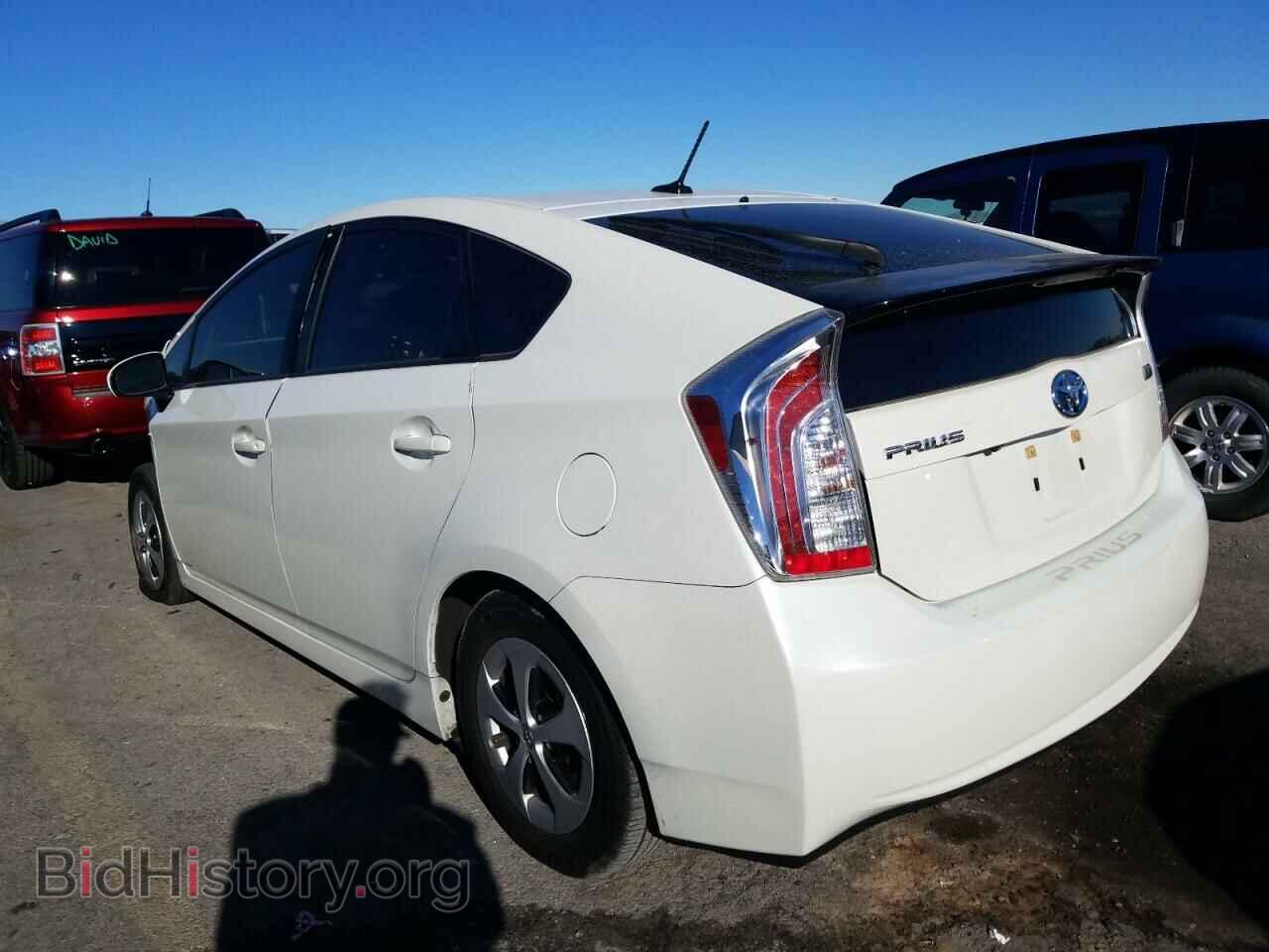 2014 TOYOTA PRIUS - VIN: JTDKN3DU4E1738670 - Фото 2