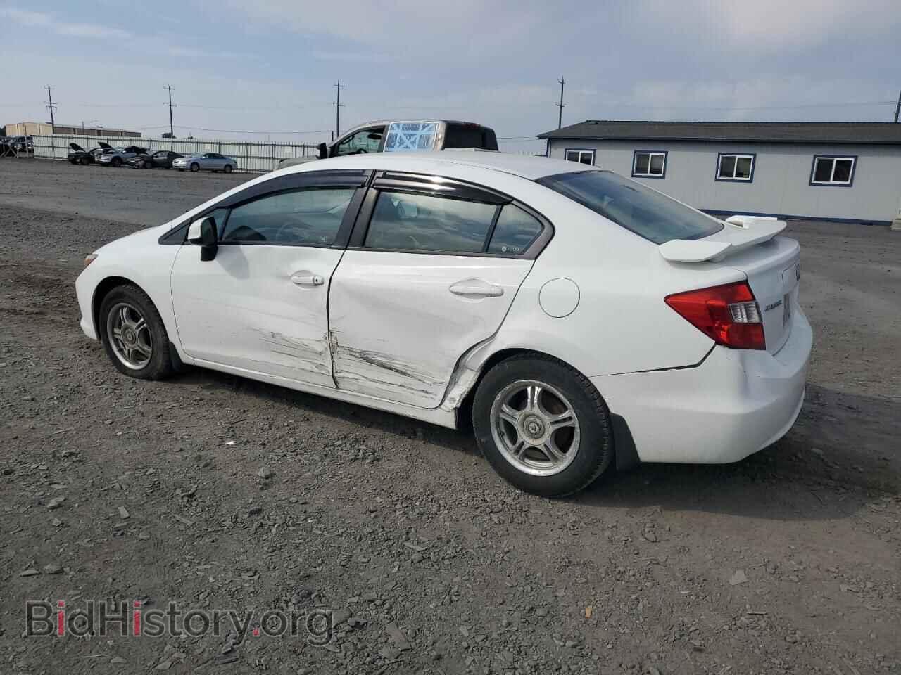 2012 HONDA CIVIC - VIN: 2HGFB2F52CH589377 - Фото 2