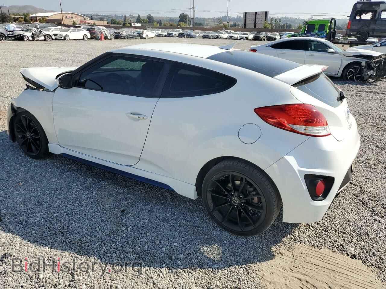2013 HYUNDAI VELOSTER - VIN: KMHTC6AE2DU134245 - Фото 2