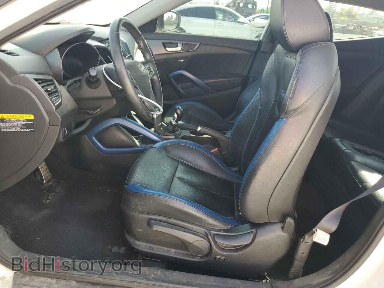 2013 HYUNDAI VELOSTER - VIN: KMHTC6AE2DU134245 - Фото 7
