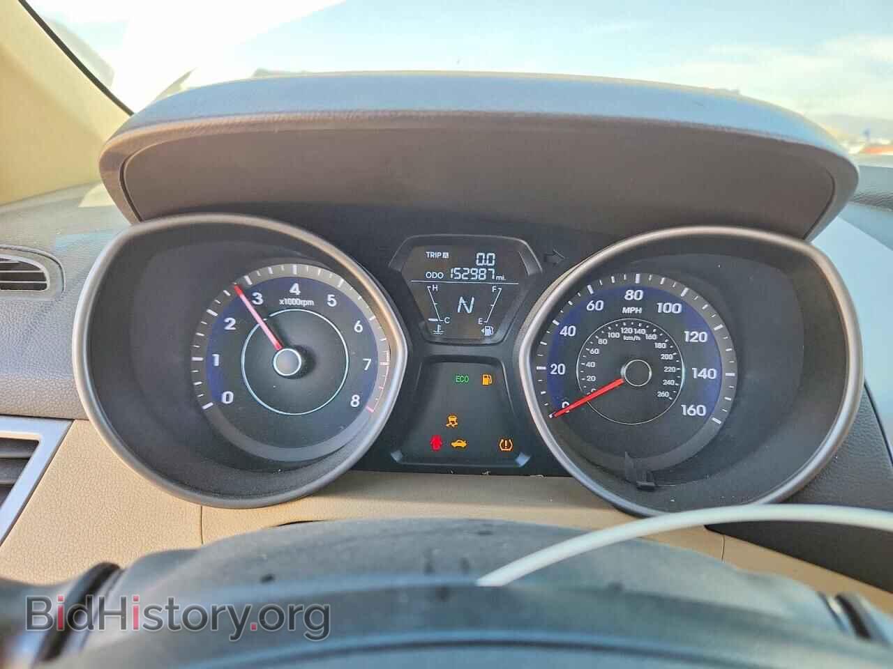 2013 HYUNDAI ELANTRA - VIN: 5NPDH4AE7DH376893 - Фото 9