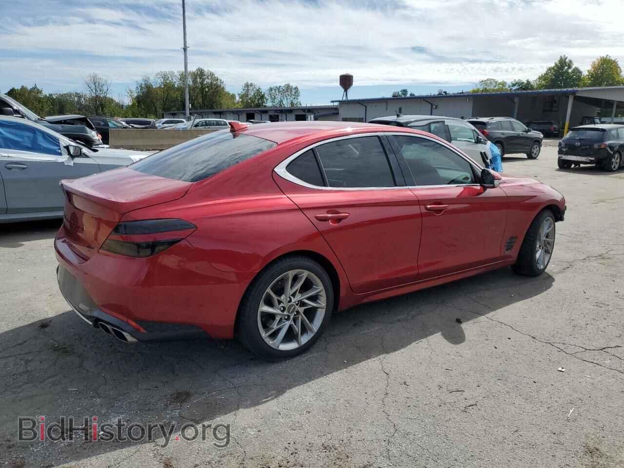 2022 GENESIS G70 BASE - VIN: KMTG34TA0NU093394 - Photo 3