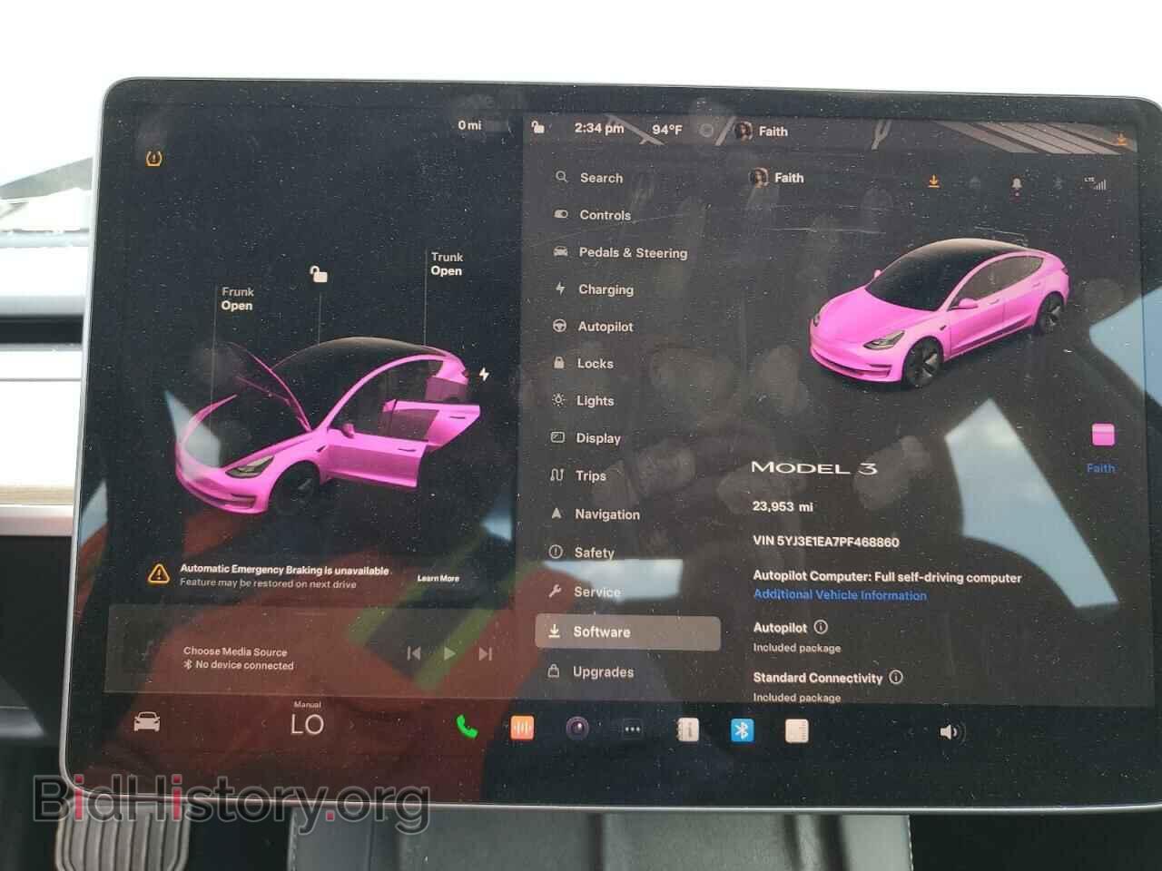 2023 TESLA MODEL 3 - VIN: 5YJ3E1EA7PF468860 - Photo 9