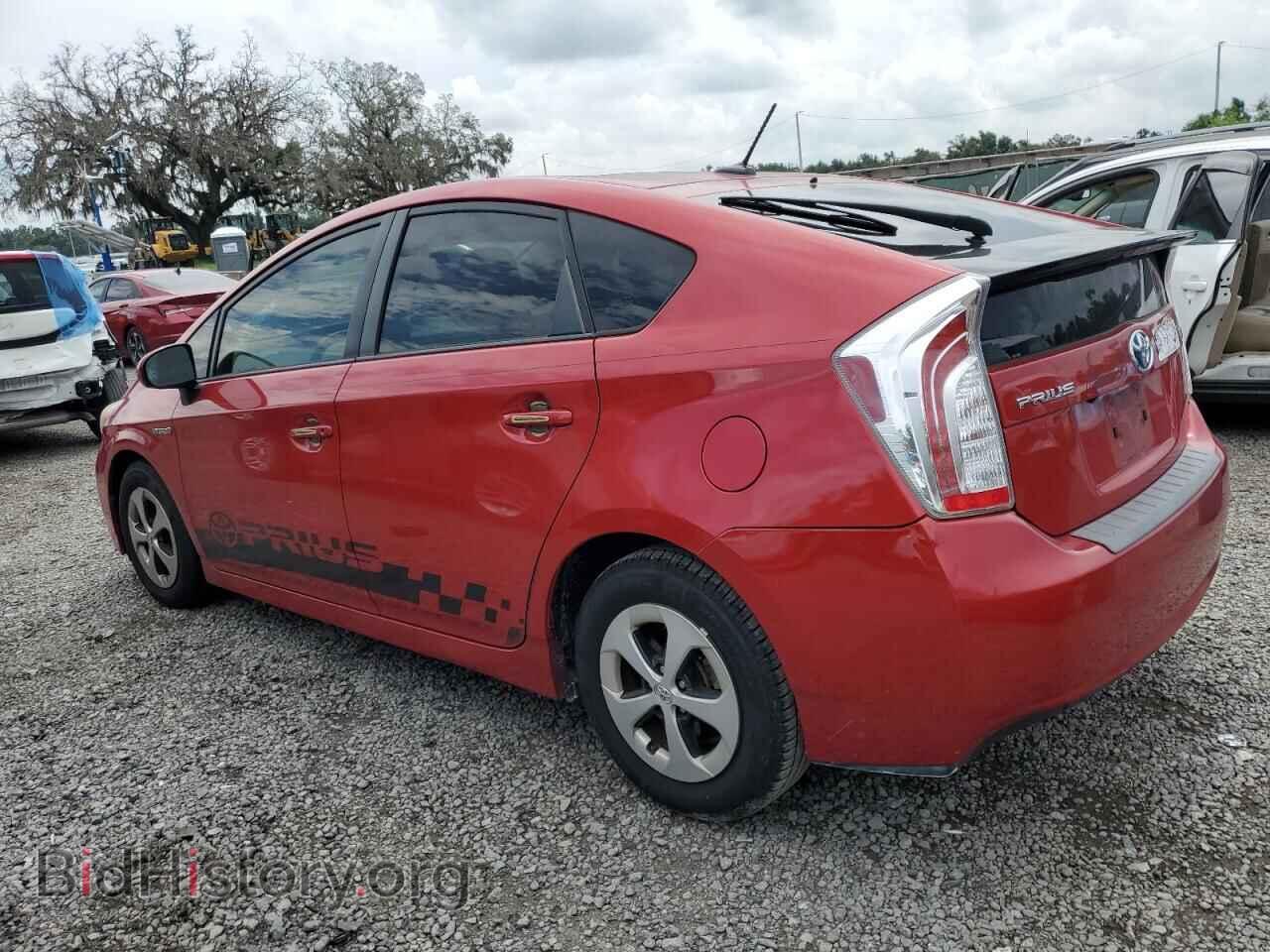 2012 TOYOTA PRIUS - VIN: JTDKN3DU1C5458372 - Фото 2