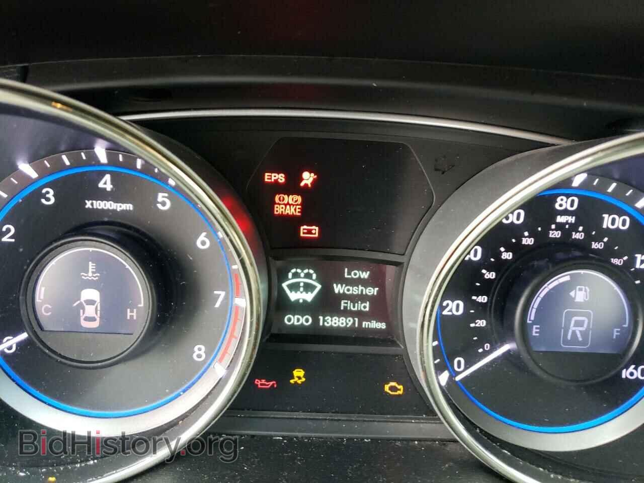 2013 HYUNDAI SONATA - VIN: 5NPEC4AB5DH574848 - Фото 9