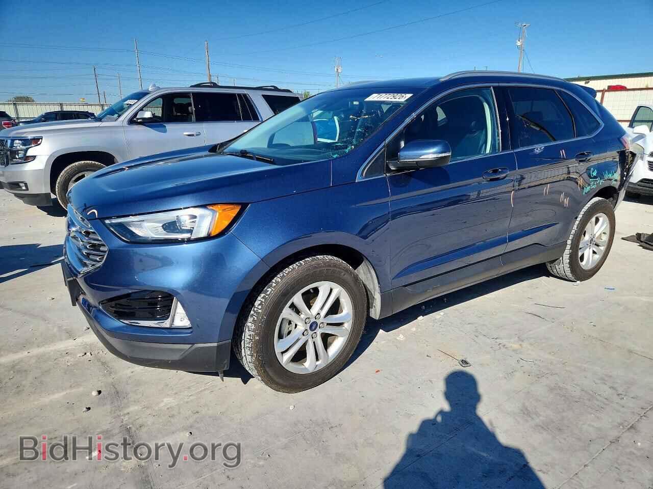 2019 Ford EDGE SEL (VIN 2FMPK3J90KBC06276) — фото 1 из 15, Copart, повреждение: задняя часть